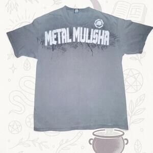 Metal Mulisha Y2K Motocross Graphic Tee Large Double Sided Streetwear Shirt